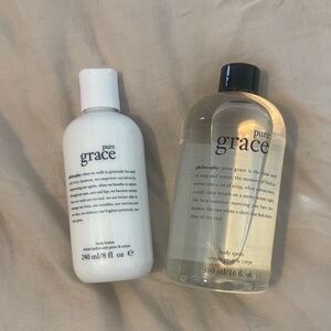 Philosophy Pure Grace Body Spritz and Lotion Set